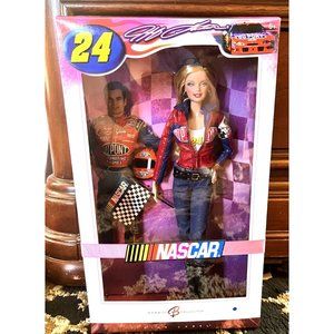 Jeff Gordon NASCAR Barbie 2007 Pink Label #K7905 Doll